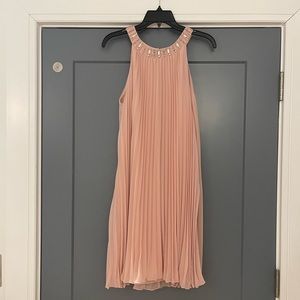 Vince Camuto Blush Chiffon Dress